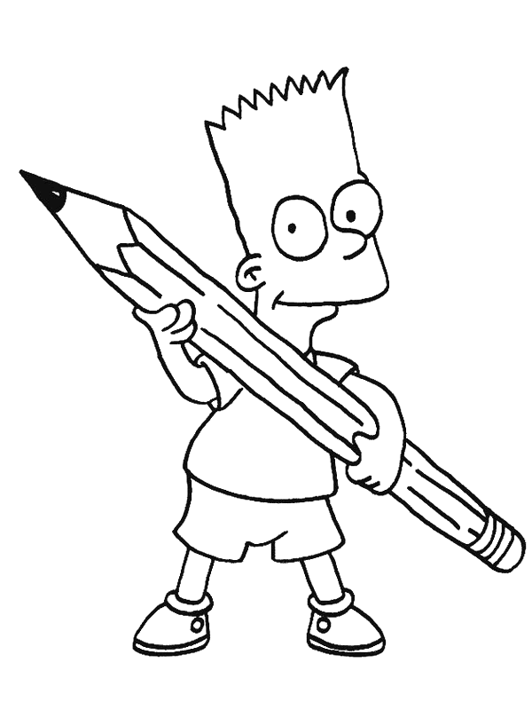 Omalovánky Simpsonovi | hanamontana2009
